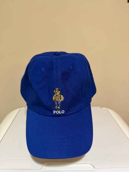 Polo Ralph Lauren Other - Polo by Ralph Lauren Royal Blue Bear Embroidered Kids Cap
